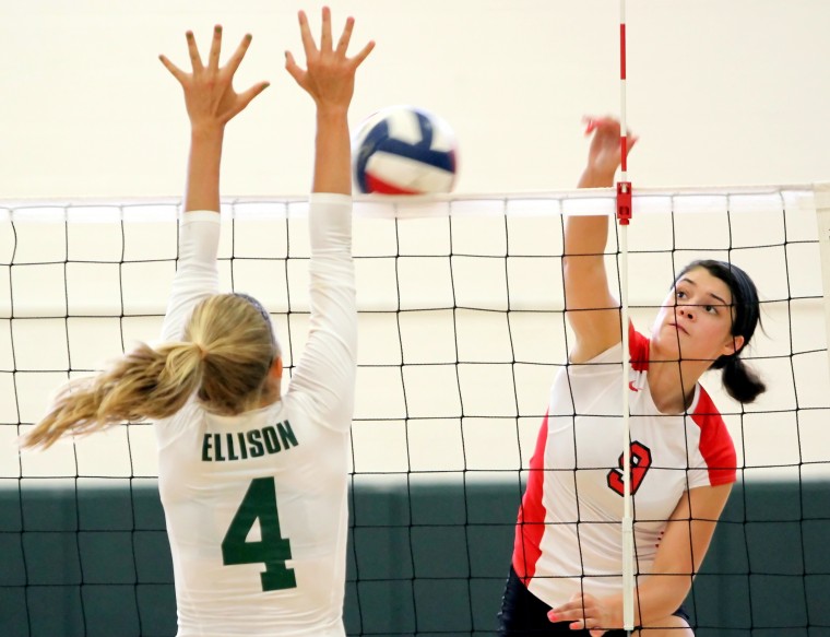 Ellison vs Salado Volleyball